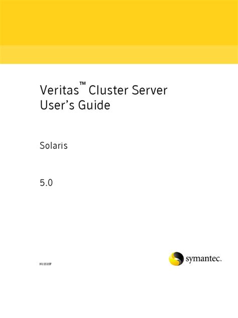 Veritas cluster server user guide solaris. - Programa analítico para la enseñanza de derecho procesal penal..