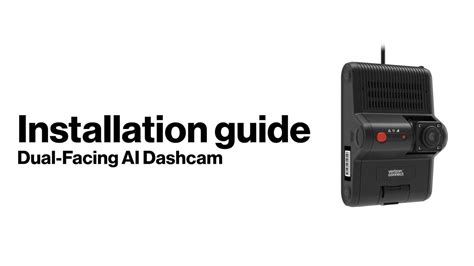 Verizon Connect Camera Installation