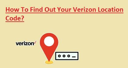 Verizon Location Code List