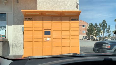 Amazon Locker provides you with a self-service delivery lo