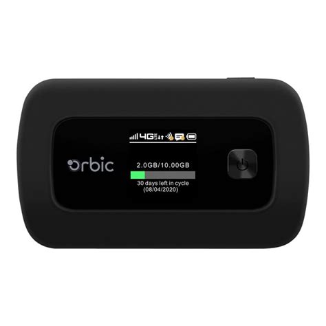 Verizon orbic speed mobile hotspot in black. Interactive device guidance for your Orbic Speed. Connected device plans - data for non-phone devices FAQs Find support for plans including unlimited and shared data options to connect your tablet, smartwatch and other smart devices to the Verizon network. 