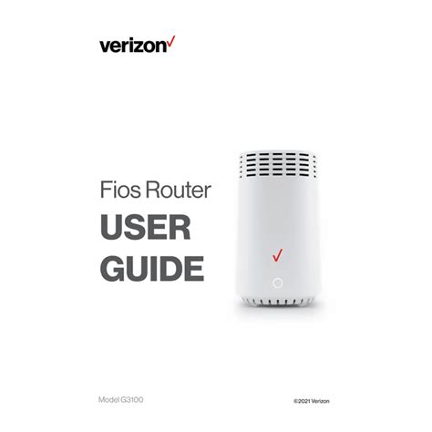 Verizon router g3100 manual. That will do it. #5 Do not set a Default Gateway or edit the DNS Settings on your computer. #6 You can now talk to 192.168.1.1 ** Option #2 *** #1 Your computer must have two NICs, one of the NICs must be a wired NIC., you must know how to setup a manual Static IP on your computer (see option one above, I have a link to a place that provides directions), and both routers can not be in the same ... 
