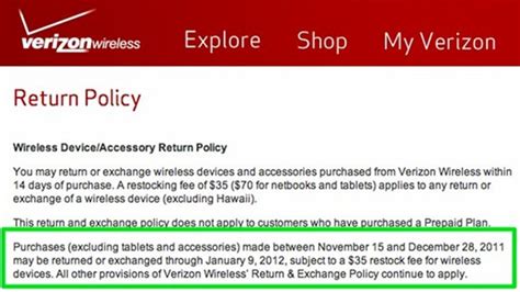 Verizon support return policy. Returns of Verizon items to Center: Take a printout of the label and paste it into the package. Carry the receipt to prove that the item is purchased from Verizon. Contact the company representative to process the return. Provide relevant information to the rep so that your return is processed on time. Once the return is approved, be sure to ... 