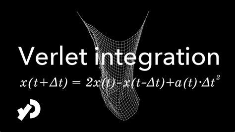 Verlet integration code.  Calculate normals dynamically.  By introducing an inertial "velo...