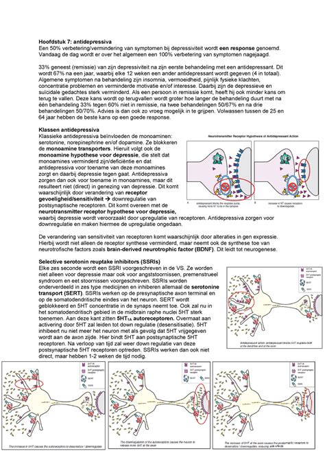 Vermindering symptomen