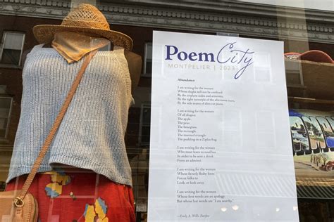 Vermont capital springs to life through poetry each April