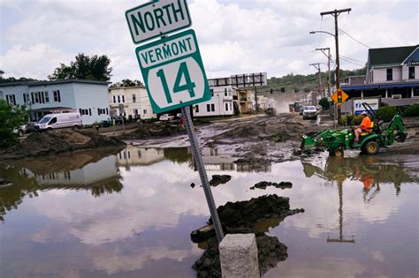 Vermont cleans up while bracing for more rain