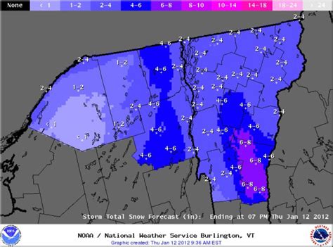 Groton, Vermont, a town some 20 miles from Montpelier, recorded the highest snowfall total of the last three days in the U.S., with over 22 1/2 inches, according to a National Weather Service map .... 