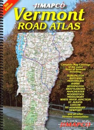Download Vermont Road Atlas By Jimapco