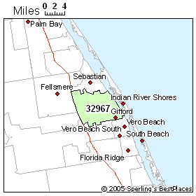 Vero Beach Zip Code Map Map