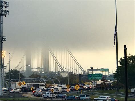 Verrazano bridge traffic. The $17 toll to drive across the Verrazano-Narrows Bridge is more than twice the $7.75 toll to take the far more glamorous Golden Gate Bridge to San Francisco. It makes the $15 toll on the ... 