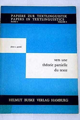 Vers une the orie partielle du texte. - Sleddog mushing in 20 lezioni manuale illustrato.
