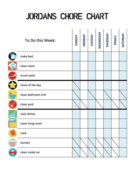 Versatile Free Printable Behavior Chart Russell Website