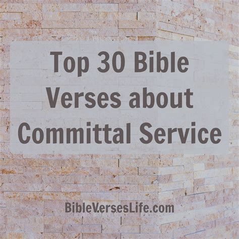 Verses for committal service.  Why include scripture in a Sample Funer...