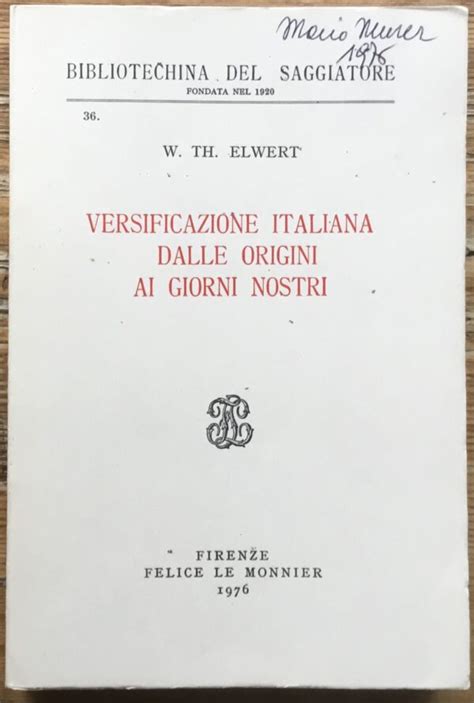 Versificazione italiana dalle origini ai giorni nostri / w. - Guide to dataflow supercomputing by veljko milutinovic.