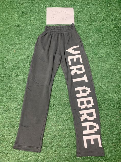 Vertabrae sweatpants. Vertabrae sweatpants cream green large. Size Men's / US 34 / EU 50. Color Cream. Condition New. Get notified if this item drops in price by adding it to "Favorites". $386 $429 10% off. + $15 Shipping — US to. 