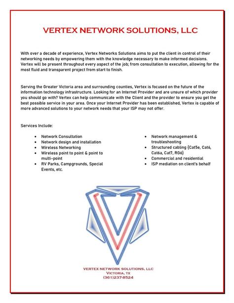 Vertex Solutions Phone Number