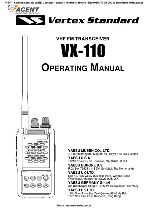 Vertex vx 110 manuale di servizio. - El secreto del poder tomo 12.