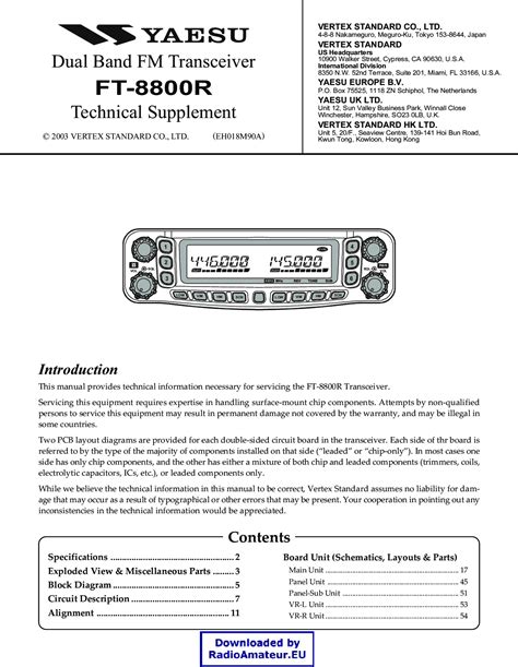Vertex yaesu ft 8800 service repair manual. - Csci a110 introduction to computers and computing lab manual course.