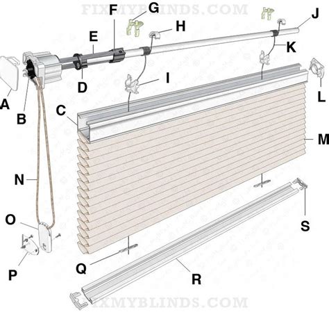 Vertical Cellular Shade Repair Guides – Fix My Blinds