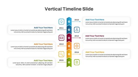 Vertical Timeline Infographics For Powerpoint And Google Slides