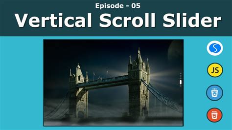 Vertical scroll slider.  SCSS & Babel. ) like a carousel slider or traditional marquee.  Resolved an...