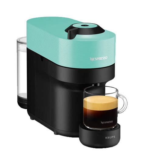 Vertuo pop. In Australia, the Nespresso Vertuo Pop is available at an RRP of $229. The colourful cappuccino maker is available in six different colours: Mint, White, Black, Yellow, Red and Blue. Despite its relatively-recent arrival on Aussie shores, there are already more than a few retailers running discounts on Nespresso's latest pod-coffee machine. 