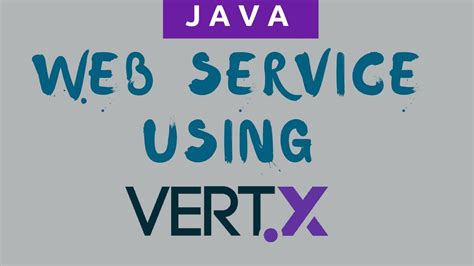 Vertx java. x Web project.  Technologies: Backend, Cloud, Java Feb 19, 2026 · CloudEven...