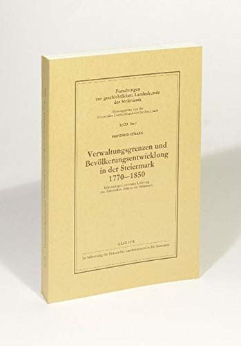 Verwaltungsgrenzen und bevölkerungsentwicklung in der steiermark 1770 1850. - Artificial intelligence lab manual in prolog.