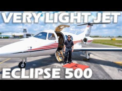 Very Light Jet - Eclipse 500 - Flight - YouTube