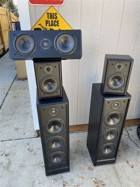 Very large Polk 7 speaker set Electronics ksl.com