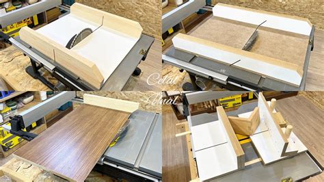 Very simple and useful table saw slides YouTube. 