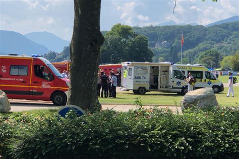 Very young children among 3 people critically wounded in French Alps knife attack; suspect detained