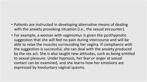 Very young tight holes.  Attempts at intercourse are anxiety provoking...