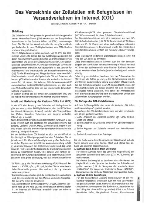 Verzeichnis der für gemeinschaftliche versandverfahren zuständigen zollstellen. - Manuale di servizio ezt hydro gear.