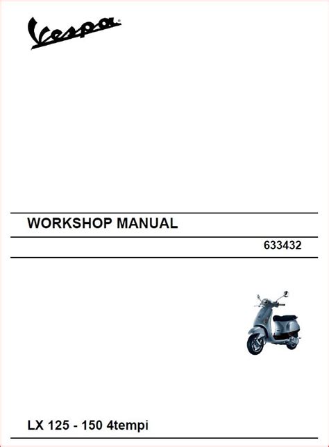 Vespa lx 50 2011 repair service manual. - Handbook of psychological testing 2nd edition.