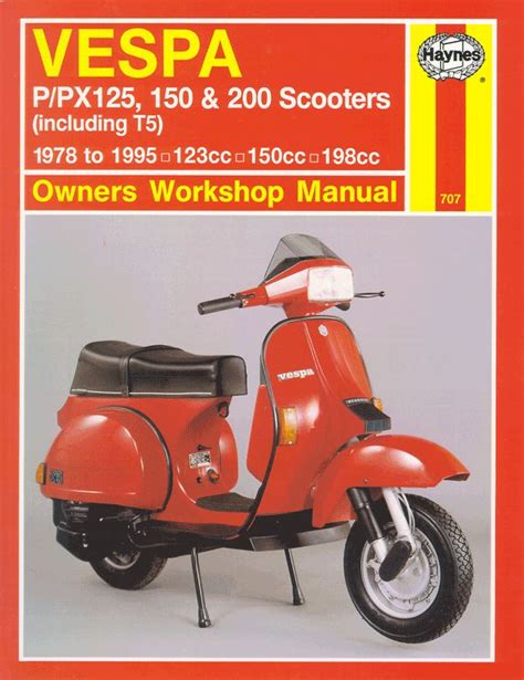 Vespa p px 125 150 200 scooters 1978 2003 haynes repair manuals. - Briggs and stratton 13 hp engine manual pressure washer.