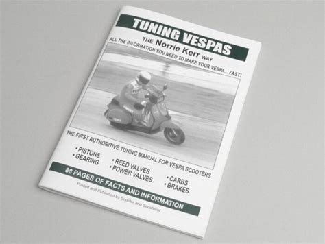 Vespa tuning manual by norrie kerr. - Holy bible new testament psalms soul winners guide.