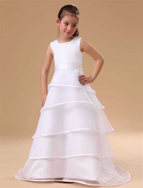 Vestido de Menina Ruffles Branco