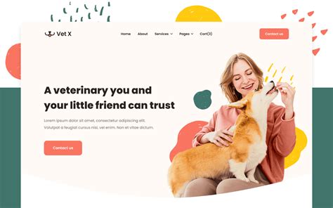 Vet X Veterinary HTML5 Responsive Website Template