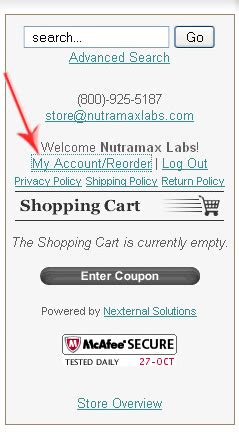 Welcome to the Vet-EZ-Order store by Nutramax Laboratories. He