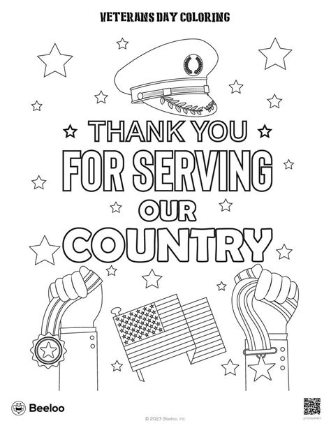 Veteran Day Coloring Pages