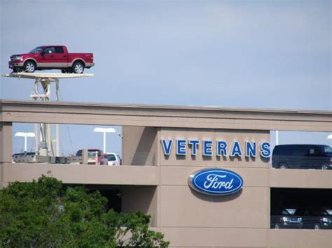 Veterans ford. Feb 13, 2024. Veterans Ford was able to see me the same day I had an issue with my new Ford Maverick. It took a while to get the part in but the dealership communicated with me via text regularly and they were able to resolve my issue as soon as the part came in. It was a pleasure working with them. 