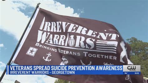 Veterans spread suicide prevention awareness in Georgetown