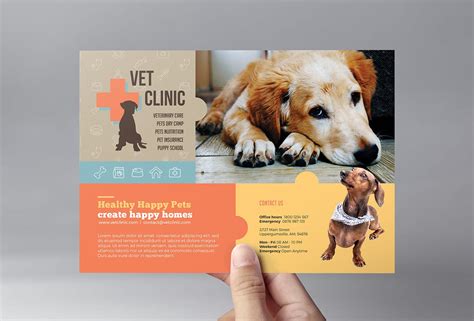 Veterinary Medicine Brochure Design required AD, Medicine, sponsored