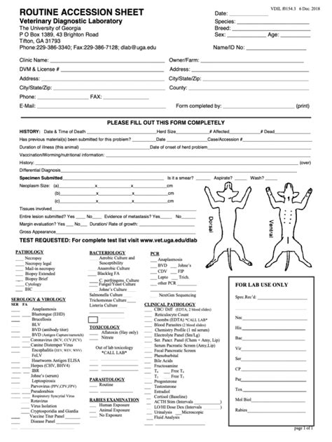 Veterinary Treatment Sheet PDF Form Fill Out and Sign Printable PDF
