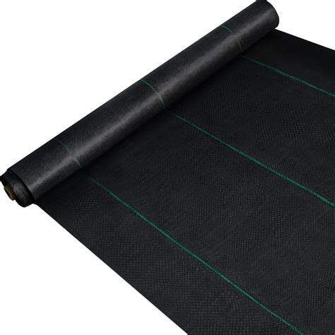 Shop VEVOR 300-ft x 3-ft Weed Barrier Fabric 3.24oz Premium Gardening Patio/Playset Landscape Fabric in the Landscape Fabric department at Lowe's.com. 3x300 ft Weed Barrier: Tear-proof and Easy to Cut and Weed Protection; Our landscape weed barrier fabric, also a geotextile fabric, features premium material. 