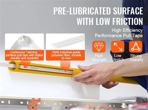 Vevor pull tape.  our multi-functional, high-performance pull tape is the soluti...