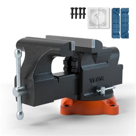 Happybuy 6 Inch Heavy Duty Milling Vise Bench Clamp Vise High Precision Clamping Vise 6 Inch Jaw Width with 360 Degrees Swiveling Base CNC Vise 4.4 out of 5 stars 359 $ 144 . 94. 