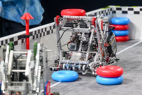 Vex tower takeover robot ideas.  The Game: VEX V5 Robotics Competition P...